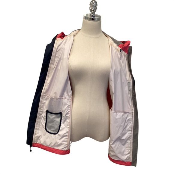 Vineyard Vines Hooded Rain Shep Jacket Watermelon Pink Coral Org $178 - Large - Picture 7 of 12